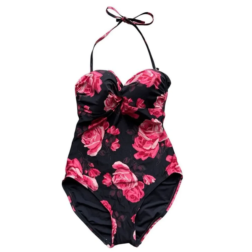 Kate Spade New York Rosa Twist One-piece Swimsuit Size S